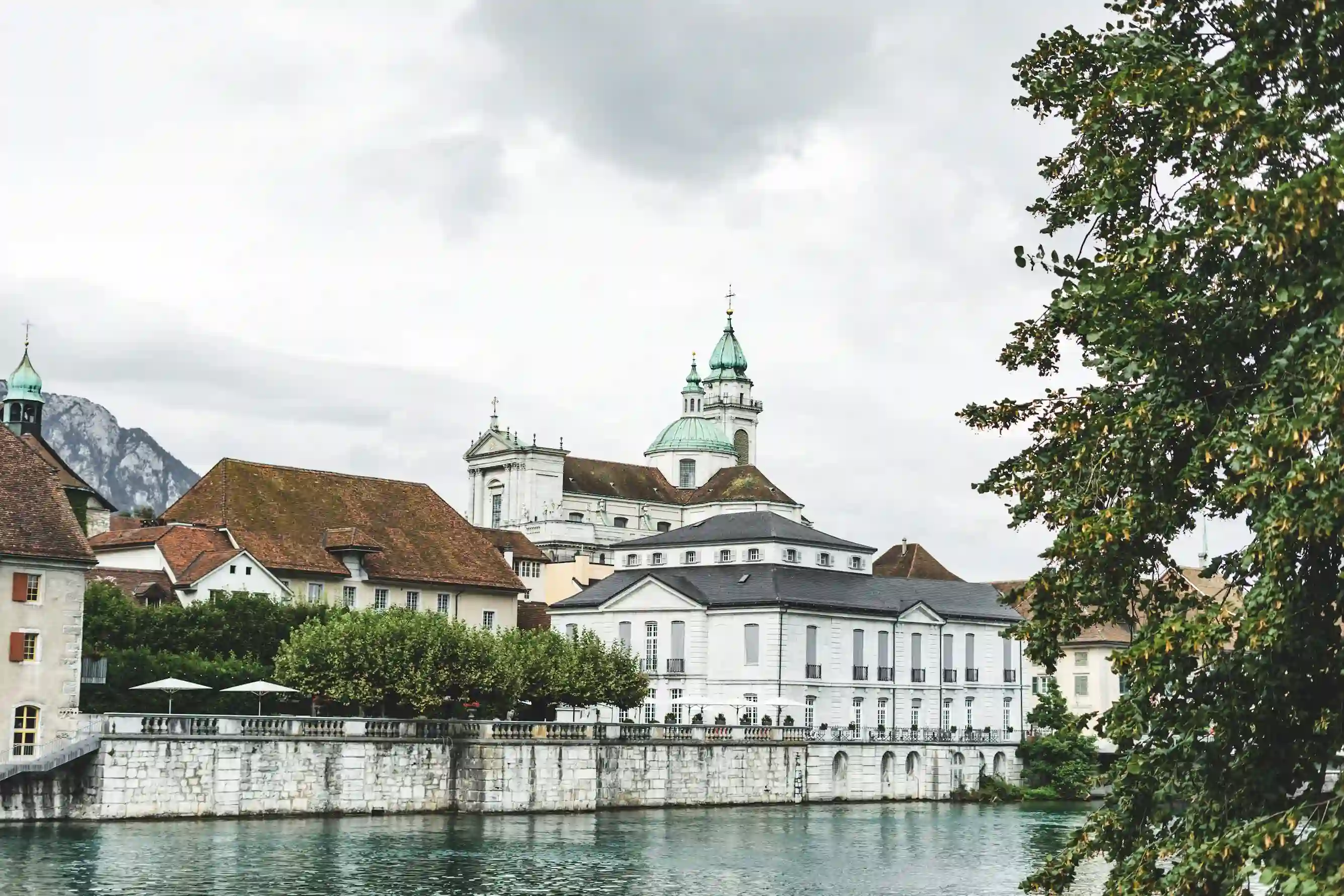 Solothurn Altstadt an der Aare - Webdesign Region Solothurn