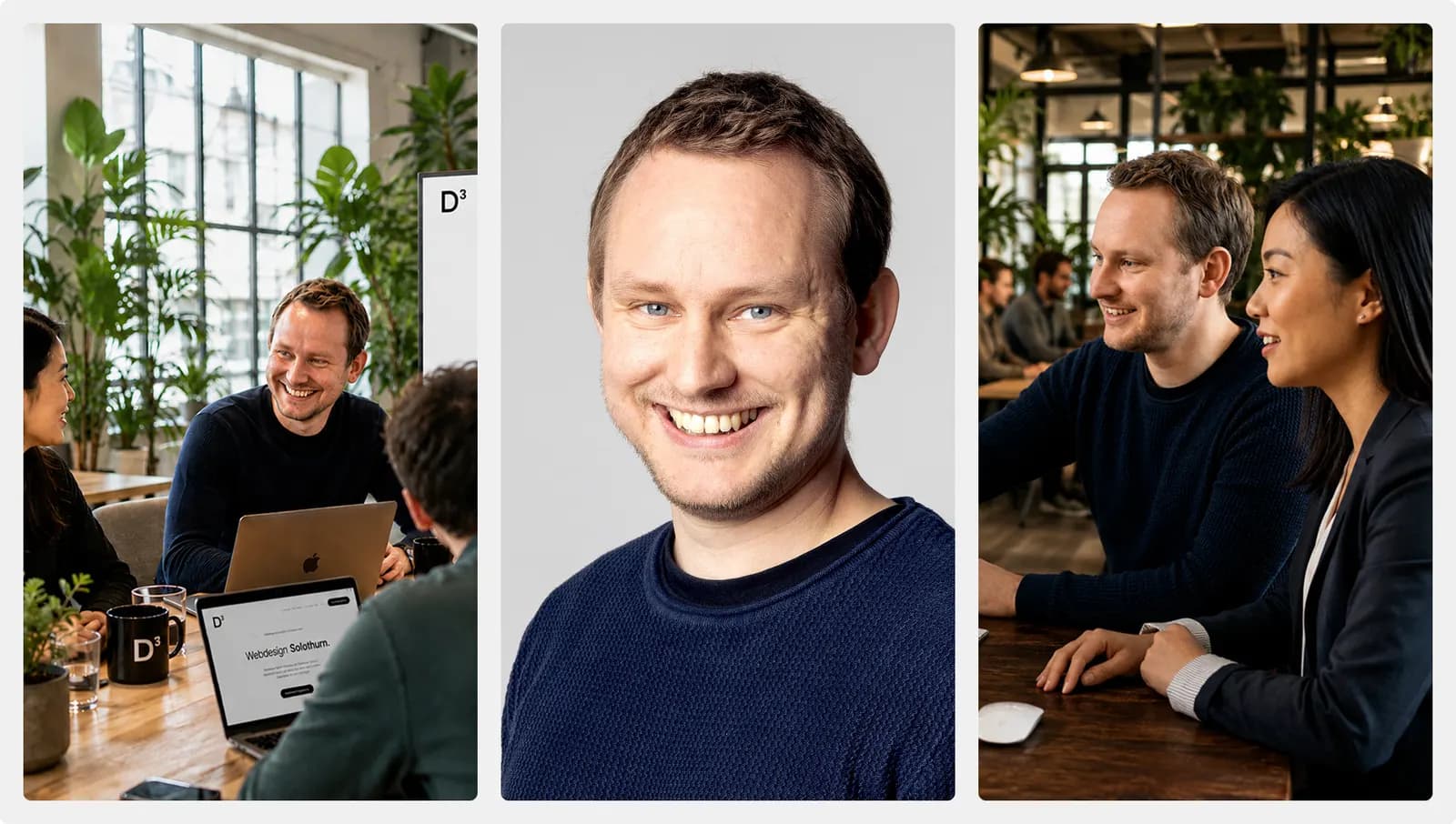 Einblick in die Arbeit von D³ Webstudio
